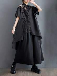 Women Tops - Black - View 4