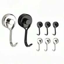 Rotating Magnetic Hooks, Suitable For Refrigerator, Kitchen, Office, Classroom, Garage, Cruise Ship, Etc. With Heavy Duty Magnets - Multicolor - View 8