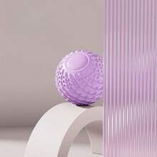 7cm TPE Massage Ball, Firm Neck Massage Ball Helps Muscle Relaxation, Suitable For Hands, Feet And Back, Magnetic Therapy Yoga Ball - Baby Pink - View 14