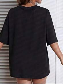 Women T-Shirts - Black - View 2