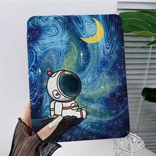 1个卡通宇航员星空图案平板电脑保护套，多角度调节，智能保护套，带笔槽，支持自动休眠/唤醒功能，兼容iPad 9.7/10.2/10.9英寸（第7/8/10代）、Air 2/4/5、Pro 11、Air 11/13 M3 2025、11 A16 2025，以及Galaxy Tab S10+/S9/A9、小米5/5PR/6/6PRO/7/7PRO、OPPO Pad、华为MatePad和荣耀Pad。 - 彩色 - 查看 4