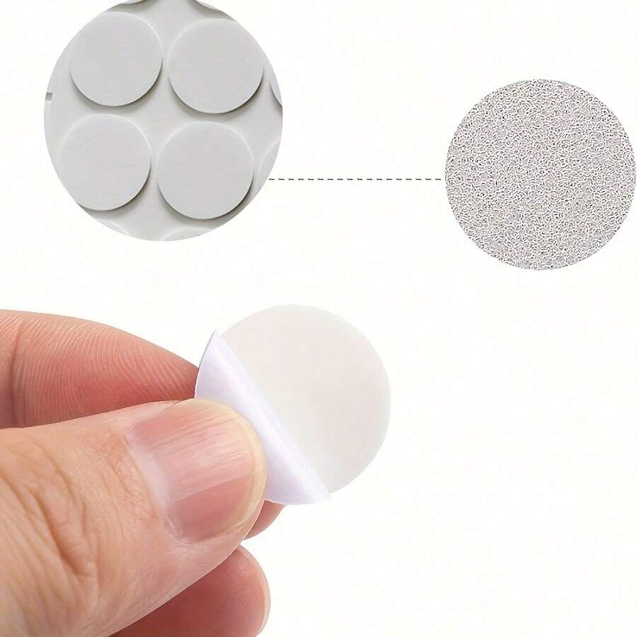 200pcs Heat Resistant Candle Wick PE Foam Double Sided Adhesive Stickers, Strong Adhesion Easy To Stick, Perfect For DIY Candle Making