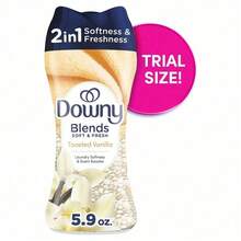 Packaging May Vary | Fabric Sottener Beads And Freshness High Capacity For Home Use Downy Toasted Vanilla Scent Cost Effective-Blends Soft & Fresh In-Wash Laundry Scent Booster Beads 2-IN-1 BLISS |  Laundry Beads Blend Premium Scent And Softness For The Ultimate Feeling Of Tranquility - 5,9 ounce - Xem 3