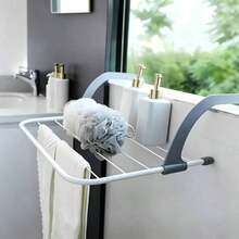 Fixed Clothes Drying Racks - Grey - View 1