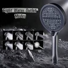 High Pressure Handheld Shower Head With 8 Spray Modes - Complete Set Includes Hose And Bracket, Anti-Clogging Design, Water-Saving, Suitable For Home And RV - Shower Set - View 9