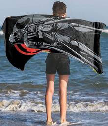 Nightmare Before Christmas Bath Pool Beach Towel - Kids Super Soft & Absorbent 100% Cotton Towel With , Measures 28 X 58 - 白色 - 查看 2
