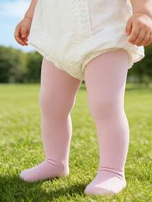 5pcs Girls Simple Comfortable Stirrup Tights, Dance Stockings - Multicolor - View 4