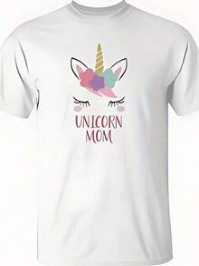Camiseta de regalo para mamá, unicornio, linda mamá, 20210930111032Xg1vjwdq. Experimenta comodidad y durabilidad inigualables con nuestra 26.jpg.220 g Camiseta de algodón puro de 220 g para primavera-verano. Siente la temporada en su máxima expresión. Nuestra camiseta de algodón puro de está tejida para una transpirabilidad y suavidad excepcionales, lo que la convierte en tu compañera ideal desde las flores de primavera hasta el sol de verano. Diseñada para la comodidad durante todo el día, es más que un básico: es un regalo considerado y práctico para envolver a tus seres queridos en una comodidad inquebrantable. - Negro - Ver 1