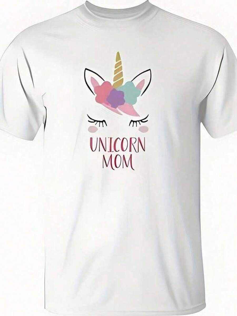 Camiseta de regalo para mamá, unicornio, linda mamá, 20210930111032Xg1vjwdq. Experimenta comodidad y durabilidad inigualables con nuestra 26.jpg.220 g Camiseta de algodón puro de 220 g para primavera-verano. Siente la temporada en su máxima expresión. Nuestra camiseta de algodón puro de está tejida para una transpirabilidad y suavidad excepcionales, lo que la convierte en tu compañera ideal desde las flores de primavera hasta el sol de verano. Diseñada para la comodidad durante todo el día, es más que un básico: es un regalo considerado y práctico para envolver a tus seres queridos en una comodidad inquebrantable. - Negro - Ver 1