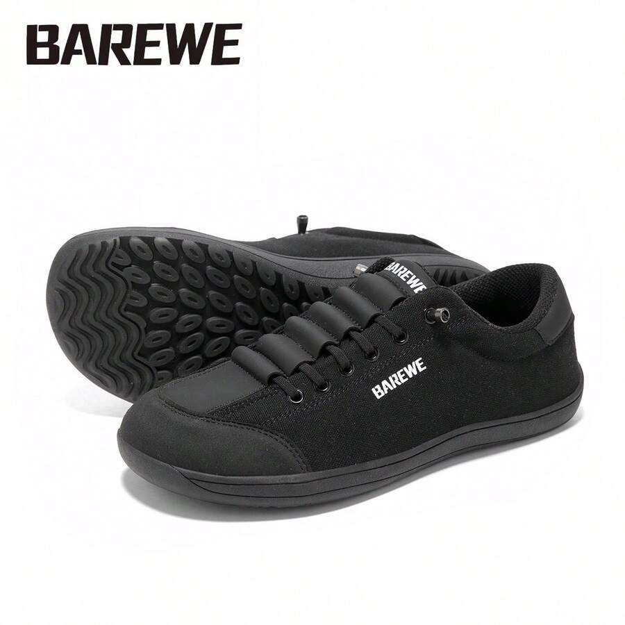 BAREWE Zapatillas con puntera ancha para primavera/otoño, zapatos de entrenamiento, diseño casual duradero, caminata cómoda, adecuado para pies anchos, perfecto para uso diario