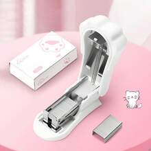 1set [Cat Paw Stapler] Cat Paw Mini Stapler - Stapler Set - View 9