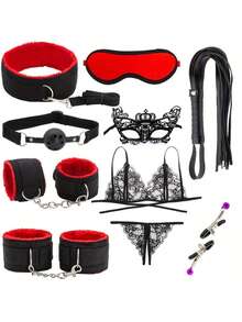 BDSM 情侶束縛套組 成人情趣用品 誘惑配件 手銬 肛塞 情趣遊戲 成人情趣用品店 - 套裝一 - 查看 8