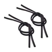 1 pieza Tira de goma sin hueso sin marco para limpiaparabrisas de coche 14" 16" 17" 18" 19" 20" 21" 22" 24" 26" 28" Repuesto de tira de goma - 1 unidad - Ver 2