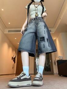 Women Pants - Dark Grey - View 3