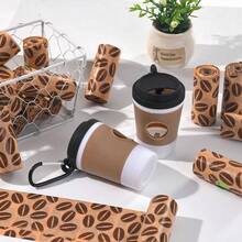 1pc/Minimalist Style/New Pet Waste Bag Set/1 Roll, 15pcs/Thickened/Portable/Outdoor/Dog Walking/Pet Dog/Outdoor Essential/1.5 Mil Thickness - View 5