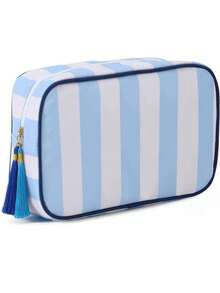 Customizable Makeup Bag, Zipper Design Large Opening Makeup Bag, Personalized Name And Text, Reusable Makeup Bag, Suitable For Toiletries, Skincare Products And Accessories, Perfect For Travel And Dorm, Personalized Toiletry Bag, Ideal Gift For Girlfriend - Multicolor - View 12