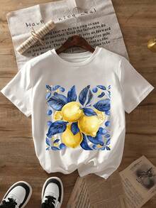Women T-Shirts - White - View 6