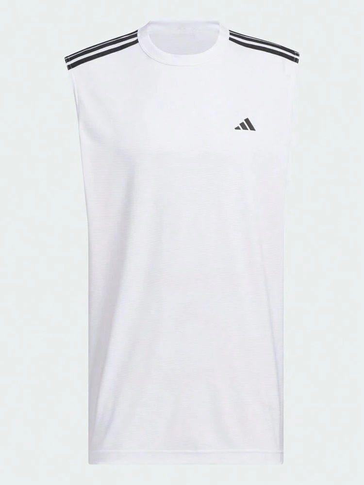 Adidas Unisex BB ALWRLD Quick-Dry Breathable Sports Tank Top KE5907 - White - View 1