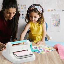 Manual Die Cutting & Embossing Machine, Portable Cut Machines, 6/9 Inch Opening Scrapbooking Machine Full Kit Included, For Arts & Crafts, Scrapbooking, Card Making And Crafting - White - View 3