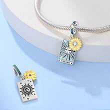 One Tarot Card 系列 - 沙漠吊墜，適用於 3mm 手鍊，女士時尚串珠 DIY 節日生日禮物 - 彩色 - 查看 3