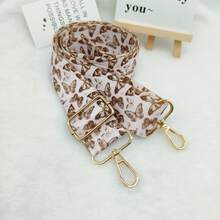 Dây đeo túi rộng có thể điều chỉnh, dây đeo chéo thay thế với phụ kiện kim loại màu vàng, dây đeo túi in hoa/bướm cho túi đeo vai & túi xách - Nhiều màu - Xem 4