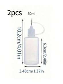 1 Bottle Precision Craft Glue - 1.01 Oz Fine Tip Applicator, Refillable, Easy Squeeze, Suitable For Paint Pouring Crafts, Delicate Projects (Bottle Only!) - Precision Craft Glue Bottle - View 15