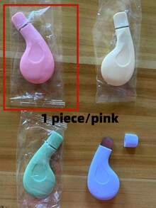 1pc Manual Blackhead Remover Tool, Deep Pore Cleansing Scraper, Blackhead Extractor, Pore Cleaner, Acne Comedone Extractor, Whitehead Remover, Facial Cleaning Tool, Beauty Care Instrument, Non-Electric Skincare Brush, Smooth Texture, Mint Green Handle, Easy To Grip, Pore Cleaning Accessory (Color/Style Random) - A - View 15