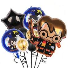 Warner Bros 魔法主题生日派对气球套装，魔法学校风格铝箔气球，适合粉丝派对装饰 - 卡通氣球 - 查看 6