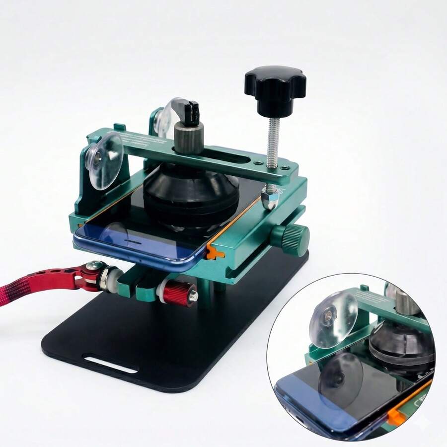 Suporte de Fixação Remoção Tela Yaxun com Rotação 360º YX-A34 para Reparo Manutenção Celular - A - Visão 1