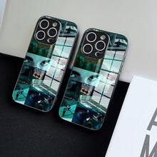 Funda para teléfono de la serie de TV Twilight, compatible con iPhone 17 16 16E 15 14 13 12 11 Pro Max Air X XR XSMAX 8 7 Plus, cubierta trasera de vidrio templado anti-caídas, regalo para fans en ocasiones especiales. - Color mixto 1 - Ver 4