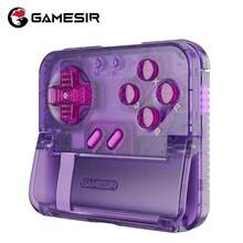 GameSir Pocket Taco Retro Gaming Controller IOS Android Phone Mobile Gamepad Compatible With Nintendo Switch 2/1 Via Bluetooth Connection Vertical Handheld Gaming Experience Portable And Lightweight Design Protective Silicone Pads Built-In Keyboard Mode Responsive Membrane Button Design 600mAh Battery Off White And Atomic Purple - View 11