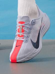 Nike Pegasus Plus 緩震防滑耐磨跑鞋舒適時尚柔軟 網布 低筒跑步鞋 男款 藍色FQ7262-006 - 淺藍色 - 查看 1