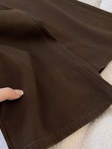 Women Pants - Brown - View 4