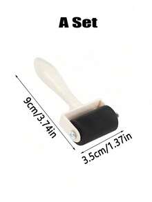 DIY Art Roller, Multiple Sizes Available, Professional Handcraft Printing Tool For Linoleum Printing, Fabric Printing, Wallpaper And Craft Making - Multicolor - View 10