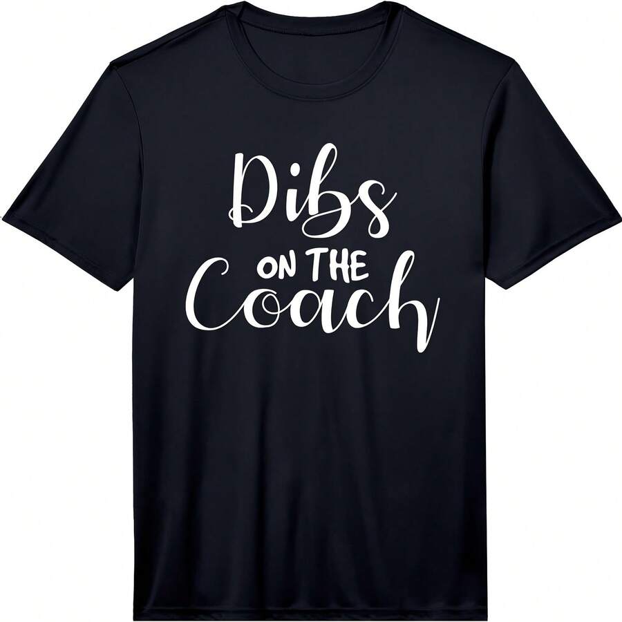 Dibss On The Coachs Design For Coachs's Wife Performance T-Shirt - Black - View 1