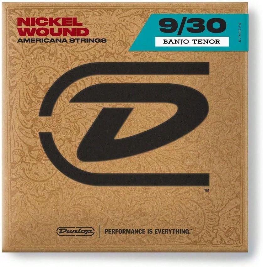 Dunlop DJN0930 Banjo Strings, Nickel, Tenor, 009u2013030, 4 Strings_Set - 顏色A - 查看 1