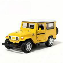 1pc New Alloy Off-Road FJ40 Pickup Truck Model, Realistic Off-Road Vehicle Collectible, Gift - Multicolor - View 13