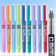 10 Colors Liquid Ink Gel Pens, Colorful Ballpoint Pens, Drawing & Writing Office Supplies - Sets - View 1