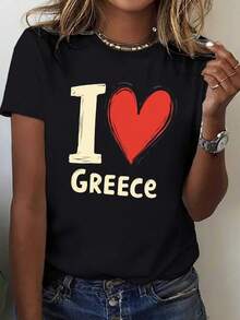 Women T-Shirts - Black - View 1