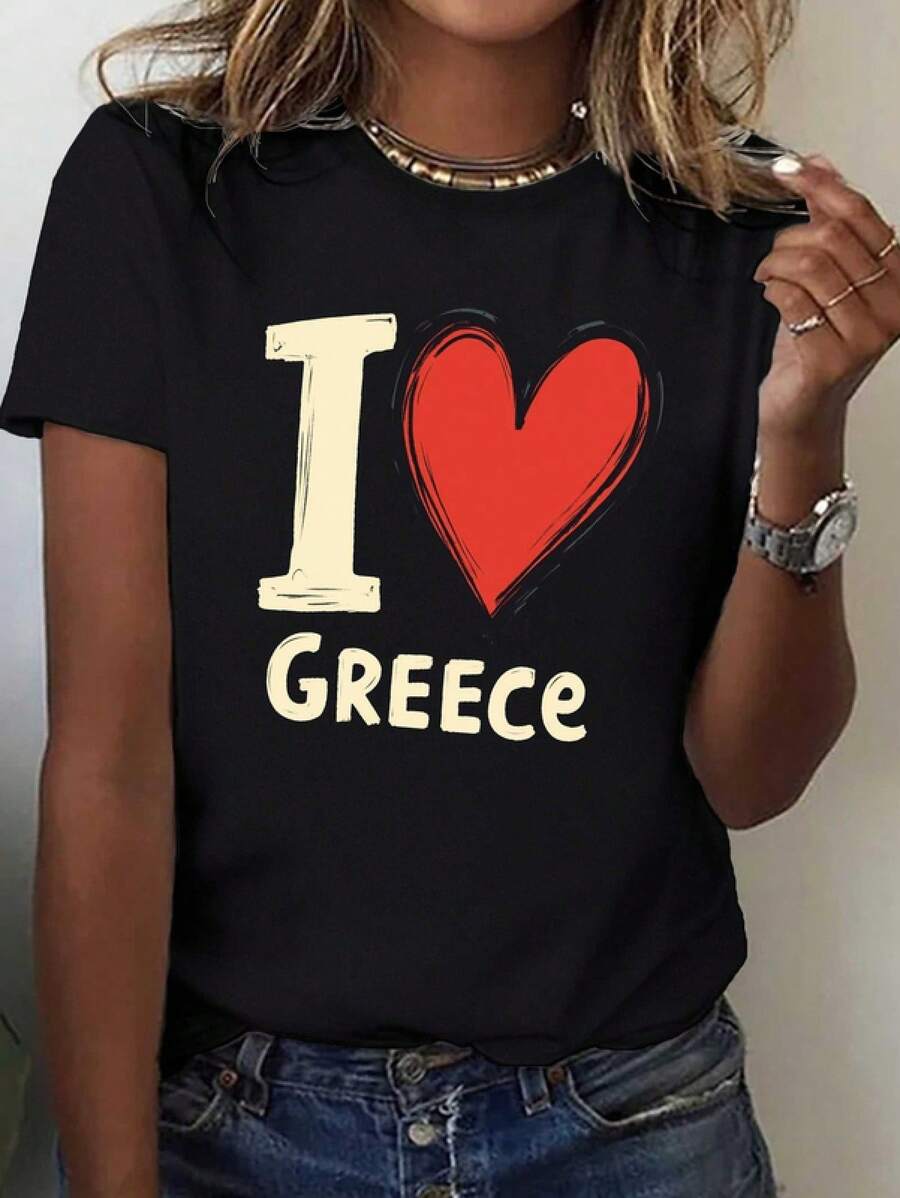 Women T-Shirts - Black - View 1