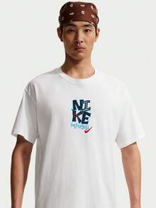 Nike 男款短袖籃球T恤 IM5043-100 - 白色 - 查看 3