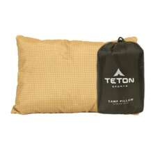 TETON Sports Almohada de campamento perfecta para cualquier momento que viajes; Camping, mochilero, aviones y viajes por carretera; Almohada cómoda para cuello y apoyo lumbar; usted puede llevarlo a cualquier lugar; almohada lavable - Verde - Ver 1