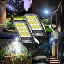 2pcs Strong Solar Lights, Outdoor LED Wall Lights, 3 Modes Motion Sensor Street Lights, Rechargeable Yard Path Security Lighting - 2件 - 查看 10
