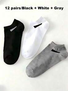 1/10 paires de chaussettes de cheville pour femmes de couleur unie avec bordure en dentelle en forme de cœur - Multicolore - Voir 5