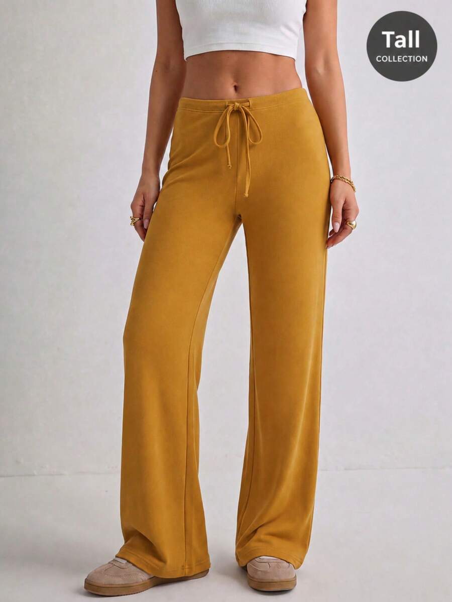 Women's Solid Color Casual Versatile Daily Wear Pants