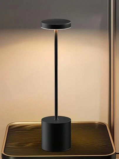 1 pièce Lampe de bureau rétro LED, lampe tactile rechargeable, veilleuse sans fil avec chargement USB, convient pour la décoration de restaurant, hôtel, chambre à coucher