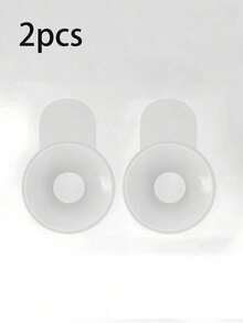 2/6/8/10pcs Transparent Lift-Up Nipple Covers, Invisible & Seamless, Breathable & Lightweight. Made Of Non-Woven Fabric, Anti-Sagging, Strong Support, Suitable For Large-Breasted Women, Can Replace Strapless And Backless Bras. Sexy Fit, Comfortable Lift, Brings An Irresistible Sexy Experience. - Multicolor - View 10