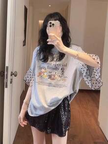 Women Tops - Black - View 3