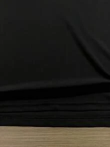 Men's Five-Pointed Star Pattern Summer Casual Short-Sleeved T-Shirt - Black - View 3