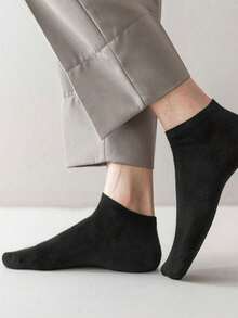 1/3/6/9/15 pares de calcetines de corte bajo cómodos y ligeros de unicolor neutro unisex - Multicolor - Ver 6